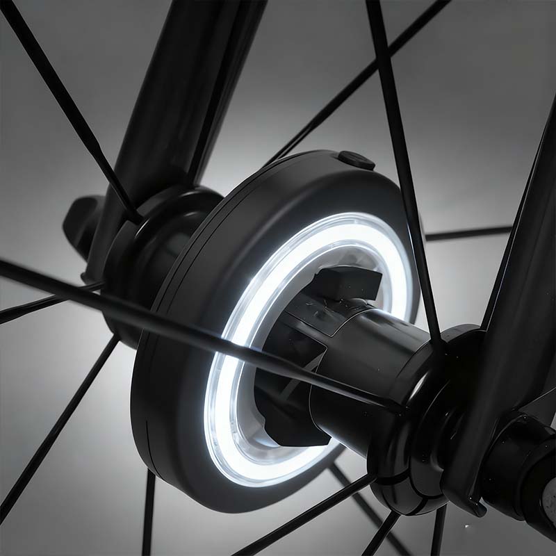 ✨ LED-Fahrradnabenlicht für Nachtfahrten