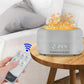💖Black-Friday-Mega-Angebot – 50 % Rabatt!💖Flammen Aromatherapie Diffusor Luftbefeuchter mit Bluetooth-Lautsprecher