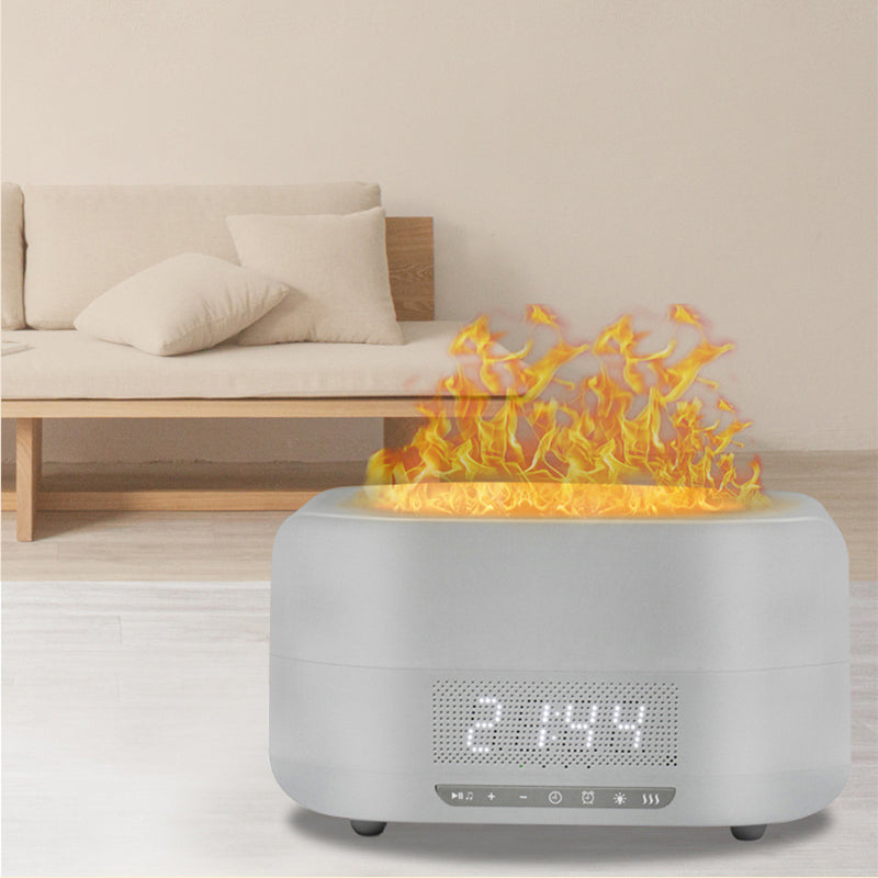 💖Black-Friday-Mega-Angebot – 50 % Rabatt!💖Flammen Aromatherapie Diffusor Luftbefeuchter mit Bluetooth-Lautsprecher