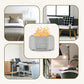 💖Black-Friday-Mega-Angebot – 50 % Rabatt!💖Flammen Aromatherapie Diffusor Luftbefeuchter mit Bluetooth-Lautsprecher