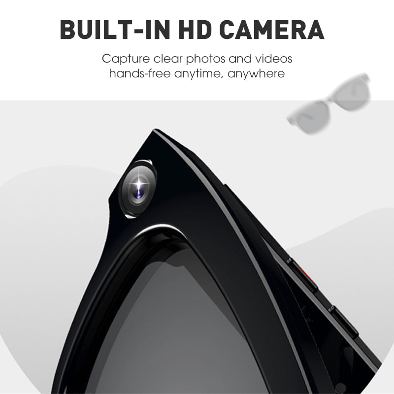 🔥 Black Friday - 60 % Rabatt zum Tiefstpreis! 🔥Intelligente AI-Brille mit Foto- und Videoaufnahme-Funktion