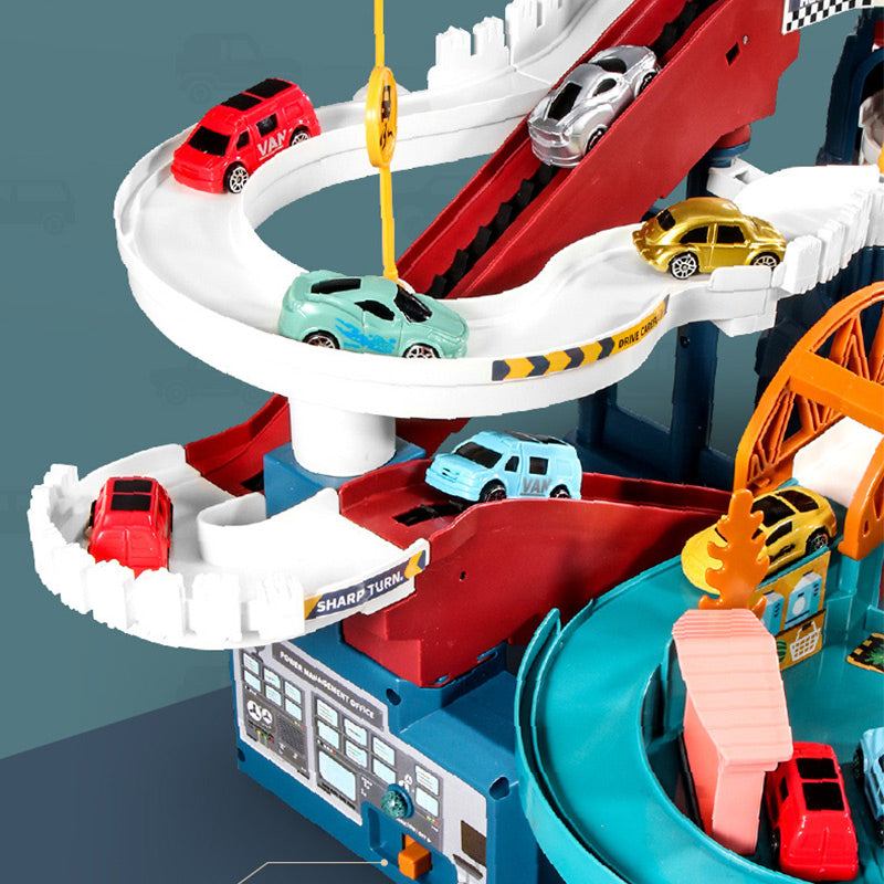 🔥 Black Friday - 50 % Rabatt zum Tiefstpreis! 🔥Dinosaurien-Aufprall-Strecken-Spielzeugset für Kinder