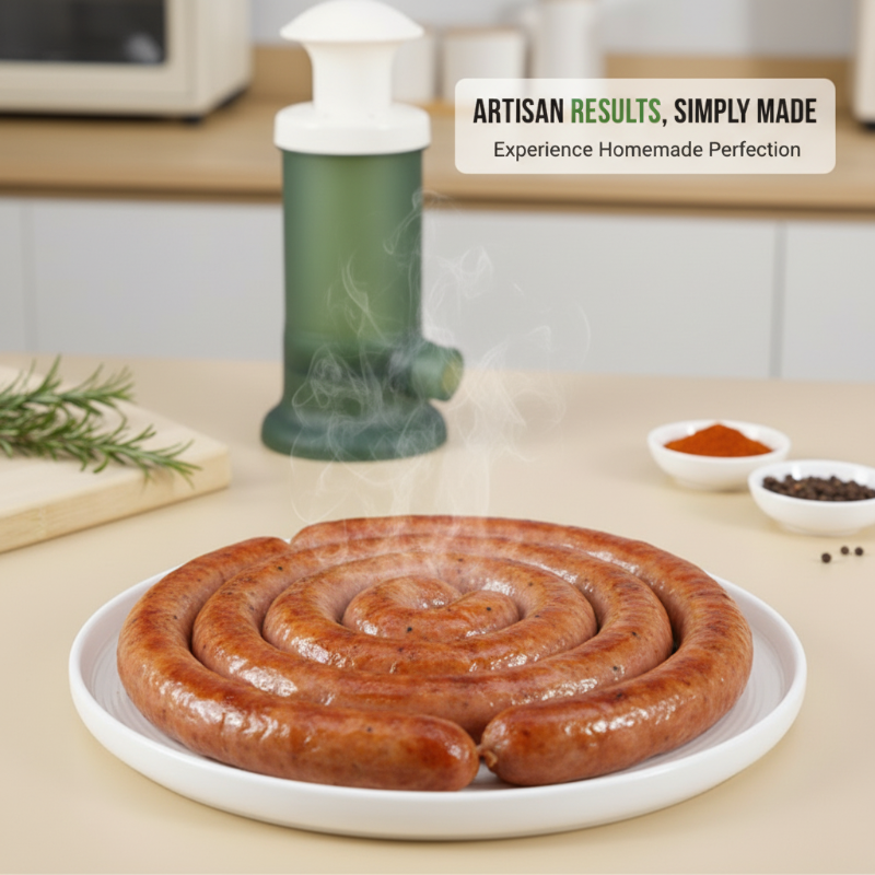 ⏳ Letzter Tag: 50 % auf das gesamte Sortiment!⏰🌭 Manuelle Wurstfüllmaschine für den Haushalt✨