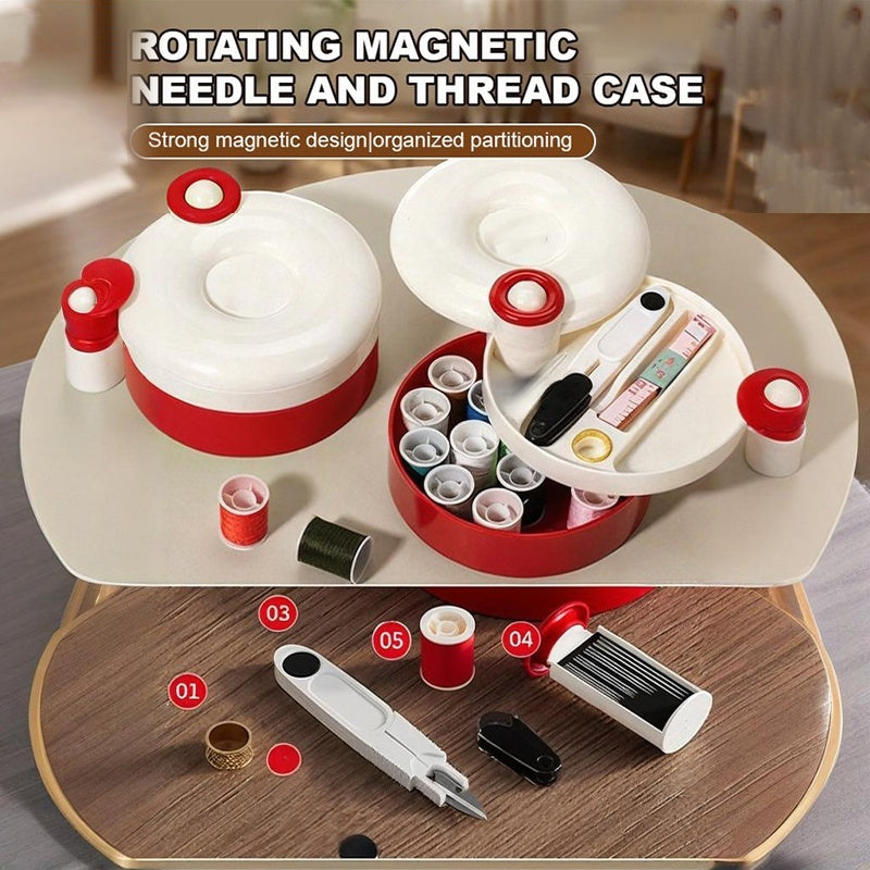 💖Black-Friday-Mega-Angebot – 50 % Rabatt!💖Drehbares magnetisches Nähse