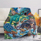 💖Black-Friday-Mega-Angebot – 50 % Rabatt!💖Lebhaftes Dinosaurier-Print Flanell-Decke