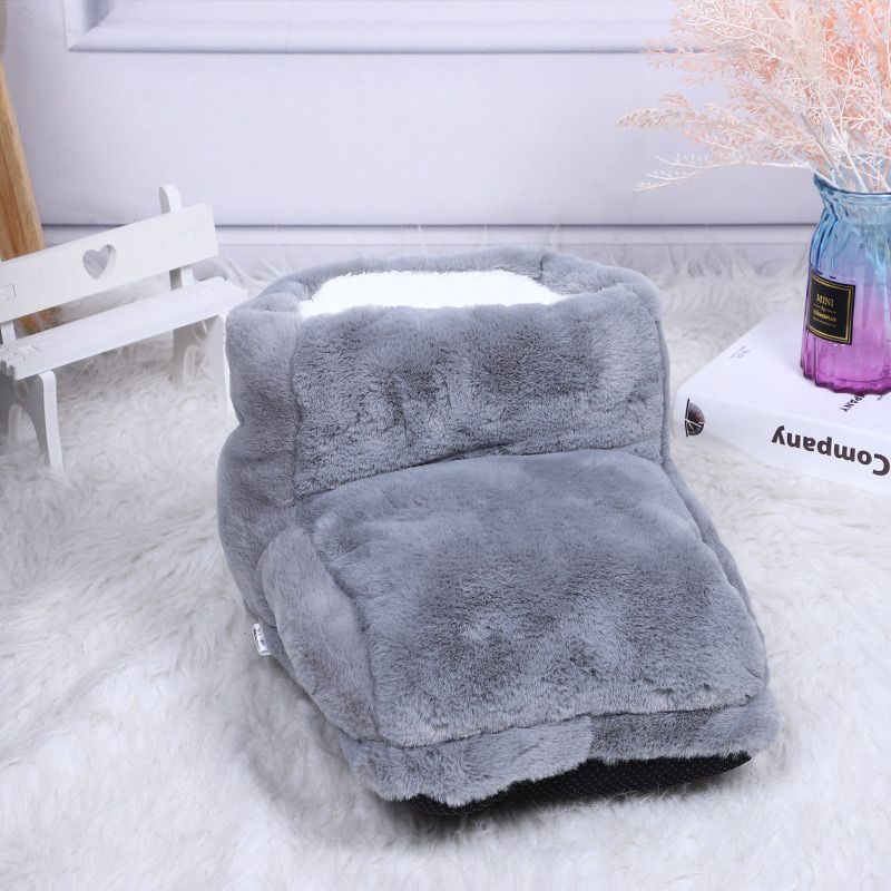 🔥 USB-Fußwärmer für Bett & Sofa – wiederaufladbar, 3 Heizstufen & weicher Bezug, warme Füße überall🦶