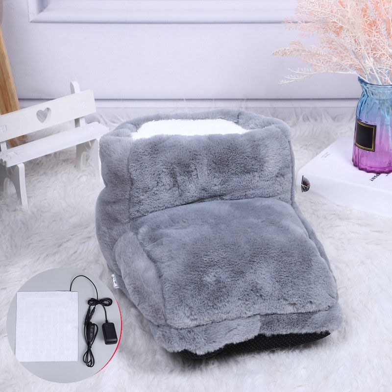 🔥 USB-Fußwärmer für Bett & Sofa – wiederaufladbar, 3 Heizstufen & weicher Bezug, warme Füße überall🦶