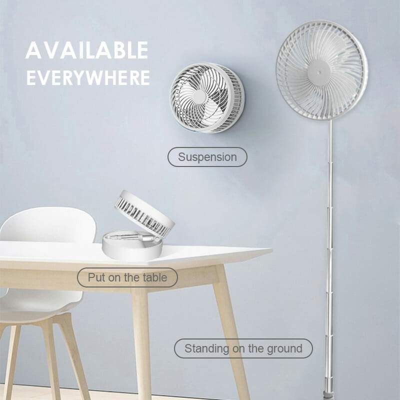 ⏰ 40 % RABATT – Nur für kurze Zeit ✨Faltbarer USB-Ventilator ✨ Ausziehbar, Leise & Ideal für Zuhause, Büro und Outdoor