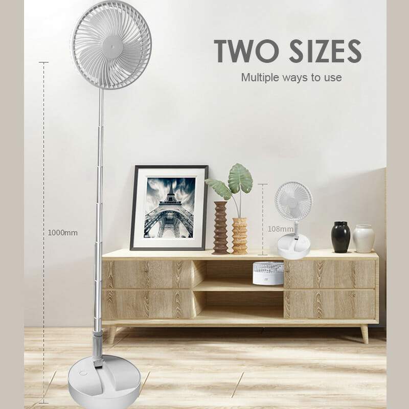 ⏰ 40 % RABATT – Nur für kurze Zeit ✨Faltbarer USB-Ventilator ✨ Ausziehbar, Leise & Ideal für Zuhause, Büro und Outdoor