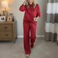 ⏳ Letzter Tag: 50 % auf das gesamte Sortiment! ⏰Damen-Glitzer-Zweiteiler: Pullover & Hose