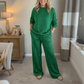 ⏳ Letzter Tag: 50 % auf das gesamte Sortiment! ⏰Damen-Glitzer-Zweiteiler: Pullover & Hose