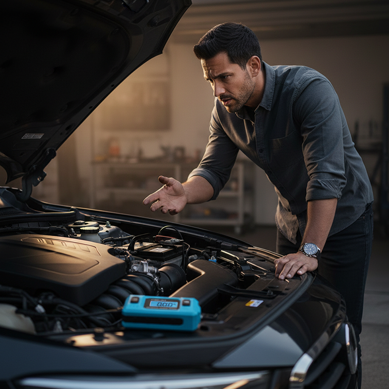 KFZ-Sicherungsstrommesser – Strom- & Leckstromprüfung für Fahrzeuge, Fehlerdiagnose am Bordnetz 🔧🚗