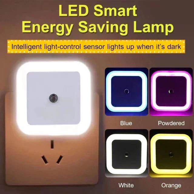 😍Zeitlich begrenzter Rabatt 50% 💥 LED-Smart-Nachtlicht mit Lichtsensor – Automatisch & energiesparend | Sanftes, augenfreundliches Licht!