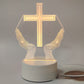 🎅 Das perfekte Weihnachtsgeschenk – Bis zu 49 % Rabatt 🙏 Inspirierende LED-Nachtlampe aus Acryl mit religiösem Motiv ✝️ Gebetslampe für Jungfrauen