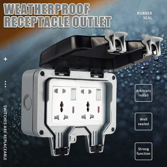 ⚡ Industrie-Steckdose mit IP66-Schutzklasse – absolut wasserdicht, korrosionsbeständig & mit hochwertigen Kontakten aus Kupfer für maximale Sicherheit bei Regen 🌧️