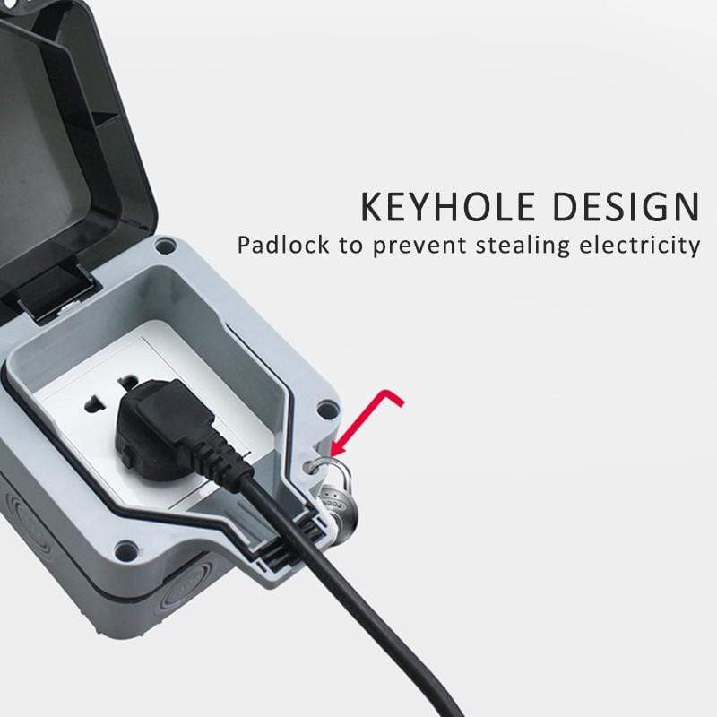 ⚡ Industrie-Steckdose mit IP66-Schutzklasse – absolut wasserdicht, korrosionsbeständig & mit hochwertigen Kontakten aus Kupfer für maximale Sicherheit bei Regen 🌧️
