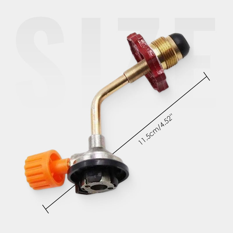 Adapter zum Nachfüllen von Gasflaschen im Freien