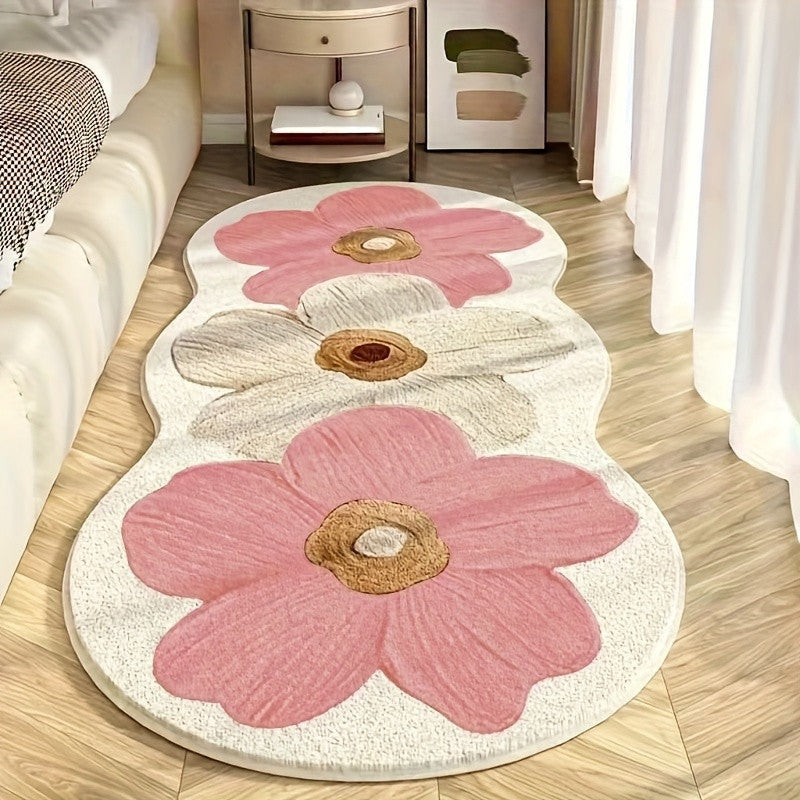 ⌛ Nur noch 3 Tage – 50 % auf alles! ⏰🎅 Weicher Teppich mit unregelmäßigem Blumenmuster