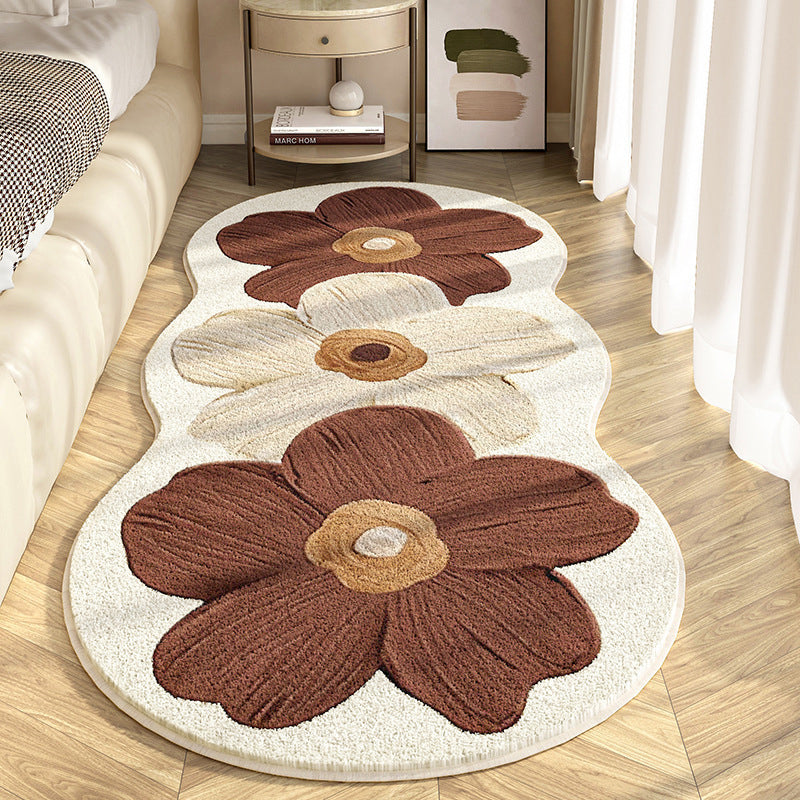 ⌛ Nur noch 3 Tage – 50 % auf alles! ⏰🎅 Weicher Teppich mit unregelmäßigem Blumenmuster
