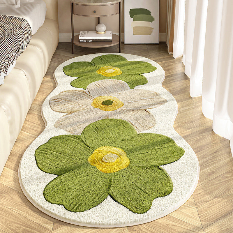 ⌛ Nur noch 3 Tage – 50 % auf alles! ⏰🎅 Weicher Teppich mit unregelmäßigem Blumenmuster
