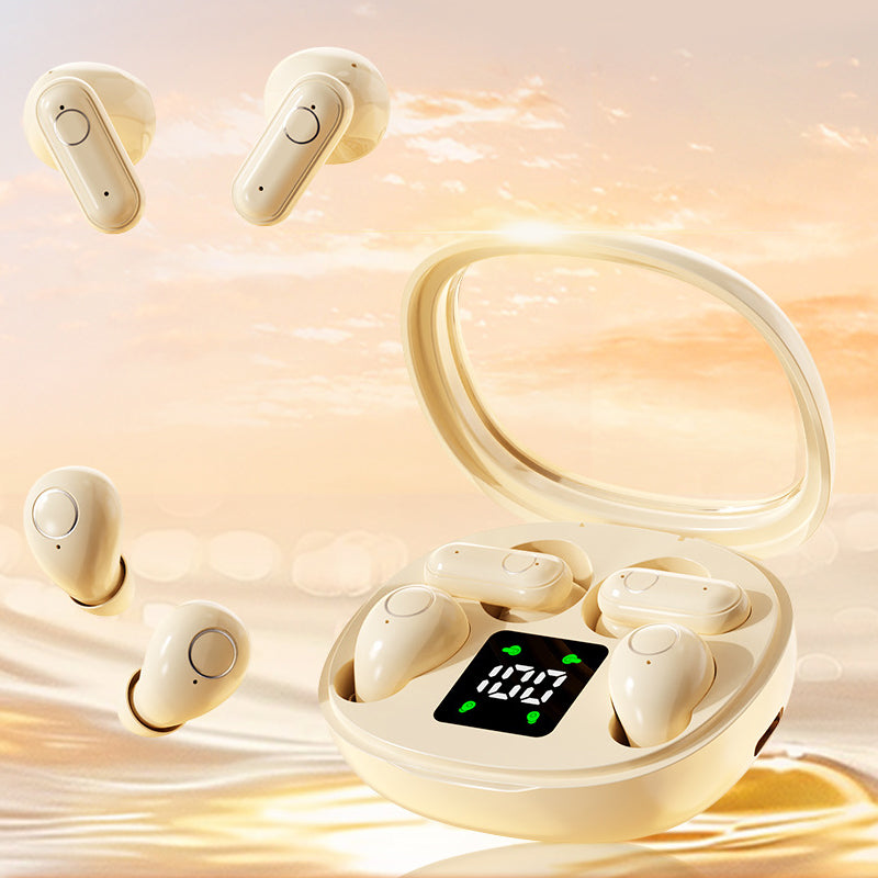 ⏰ 50 % RABATT – Nur für kurze Zeit 🎧 Mini Bluetooth In-Ear Kopfhörer ✨ Leicht, Komfortabel & Kabellos für Musik, Anrufe und Sport