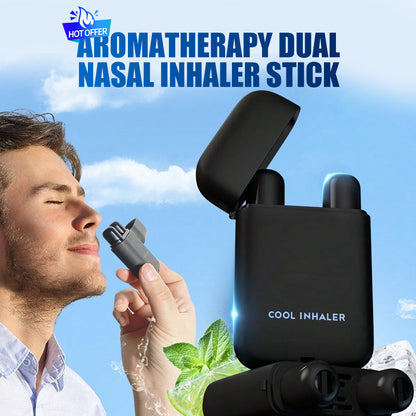 Nasen-Inhalator mit kühlendem Öl – Für Wachheit unterwegs & gegen Müdigkeit 🌿👃
