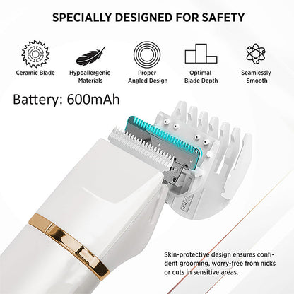 🪒 50 % Rabatt! 3-in-1 Elektrischer Körperhaartrimmer – Präzise Pflege für Körper, Bart & empfindliche Bereiche