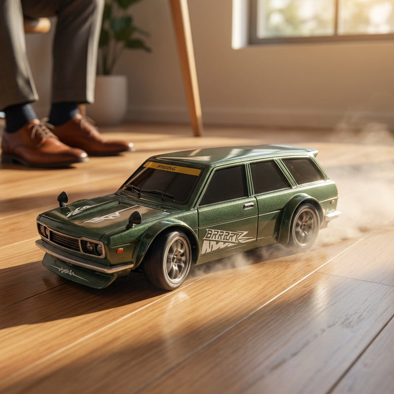 Fröhliches Neujahr! 50% auf alles 🎊⏰1:24 Ferngesteuertes Drift Auto mit LED Beleuchtung