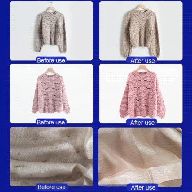 Wollpullover-Entschrumpfer & Wollmantel-Pflegelotion – Schonende Wiederherstellung, Weichmacher & Volumen-Spray für hochwertige Strickwaren & Mäntel 🧥✨