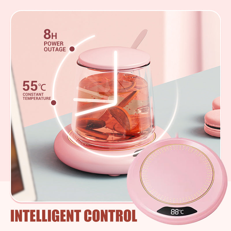 ♨️ 50% RABATT! ☕ Elektrischer Tassenwärmer mit 3 Temperatureinstellungen – hält Kaffee & Tee warm