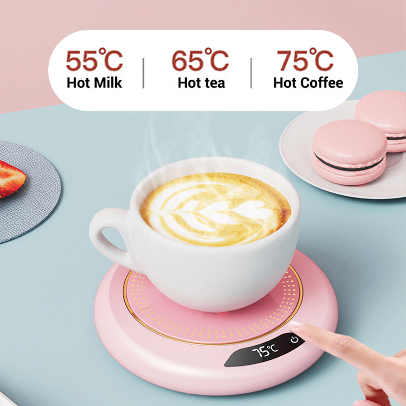 ♨️ 50% RABATT! ☕ Elektrischer Tassenwärmer mit 3 Temperatureinstellungen – hält Kaffee & Tee warm