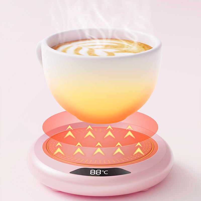 ♨️ 50% RABATT! ☕ Elektrischer Tassenwärmer mit 3 Temperatureinstellungen – hält Kaffee & Tee warm