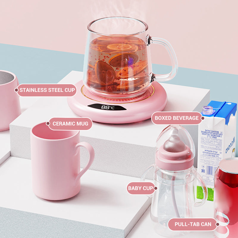 ♨️ 50% RABATT! ☕ Elektrischer Tassenwärmer mit 3 Temperatureinstellungen – hält Kaffee & Tee warm