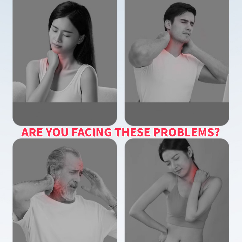 Nackenmassagekissen mit Wärmefunktion – Entspannung für Nacken & Schultern 💆‍♂️🔥