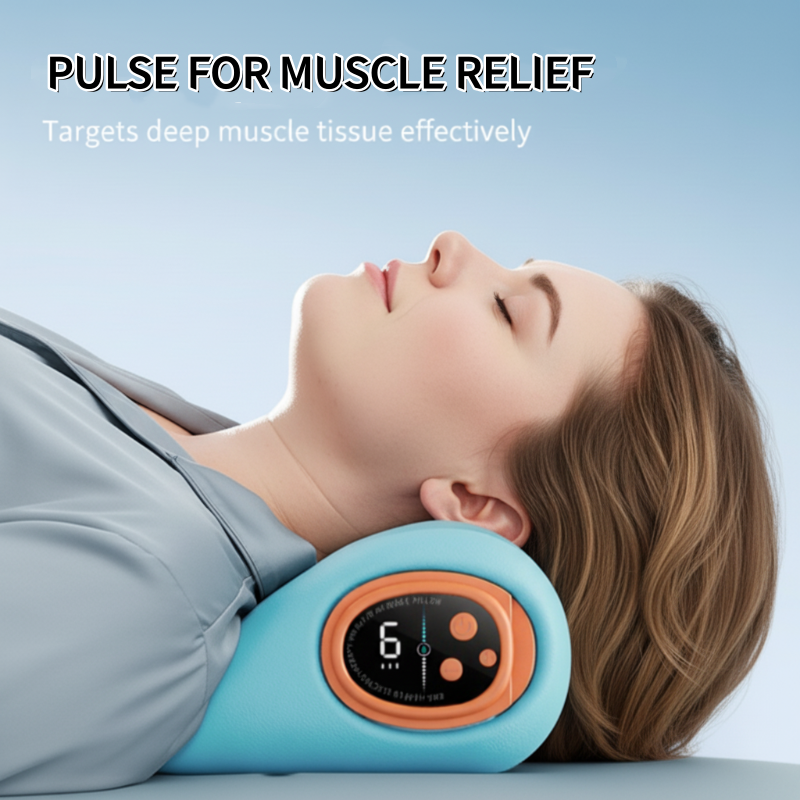 Nackenmassagekissen mit Wärmefunktion – Entspannung für Nacken & Schultern 💆‍♂️🔥