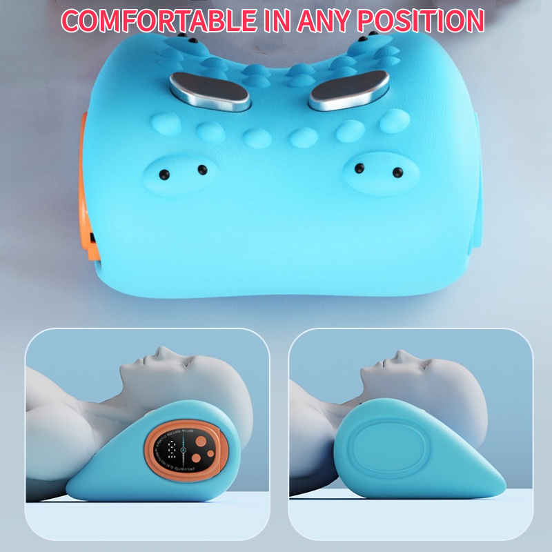 Nackenmassagekissen mit Wärmefunktion – Entspannung für Nacken & Schultern 💆‍♂️🔥