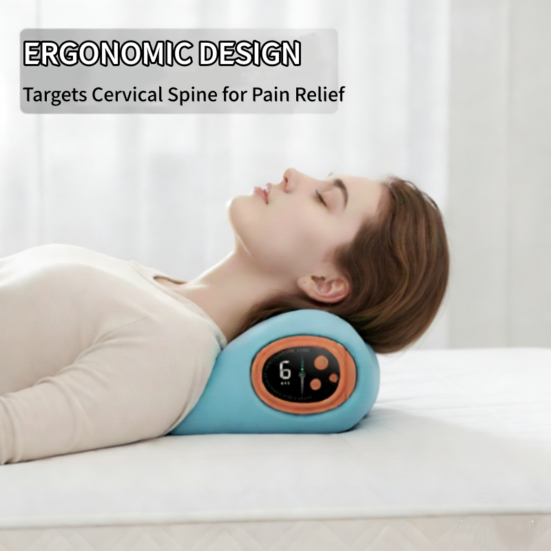 Nackenmassagekissen mit Wärmefunktion – Entspannung für Nacken & Schultern 💆‍♂️🔥