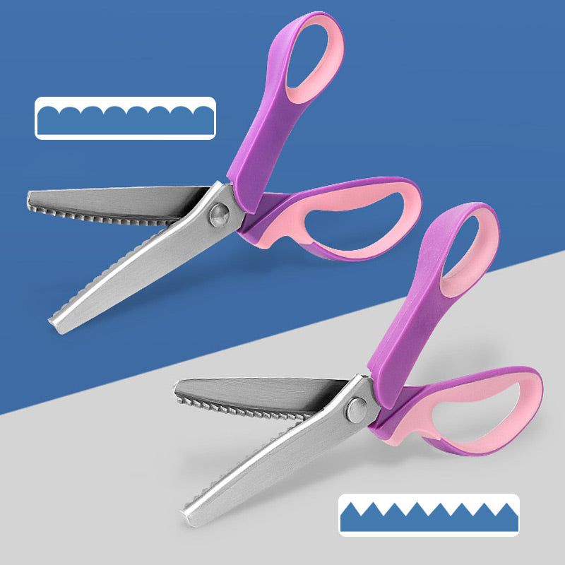 Multifunktionale Zickzack-Schere, gezackte Schere ✂️🧵
