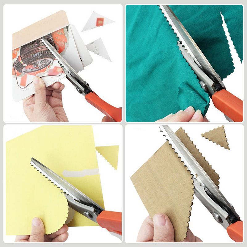 Multifunktionale Zickzack-Schere, gezackte Schere ✂️🧵