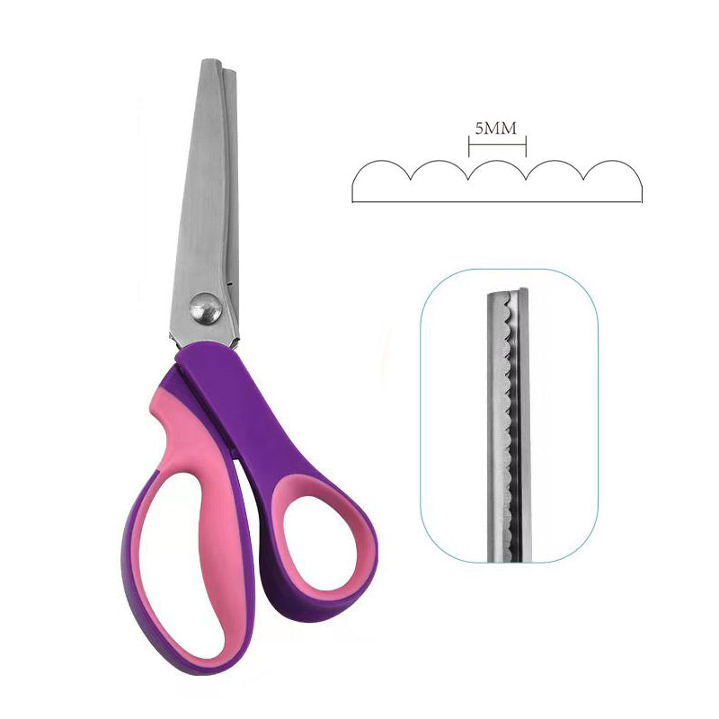 Multifunktionale Zickzack-Schere, gezackte Schere ✂️🧵