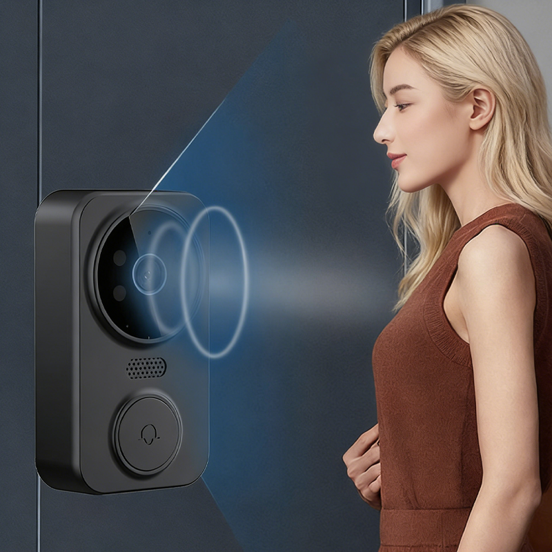 Fröhliches Neujahr! 50% auf alles 🎊⏰Drahtlose Video-Türklingel mit 2.4GHz Monitor – Einfache Installation, scharfer Nachtsichtmodus & Audio in Echtzeit 🏡