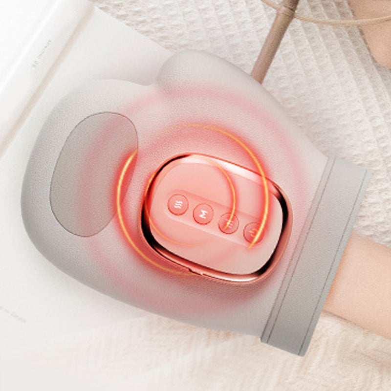 Intelligentes Handmassagegerät mit Wärmefunktion – Luftdruck- & Fingerzonenmassage für Hände & Handgelenke ✋🔥