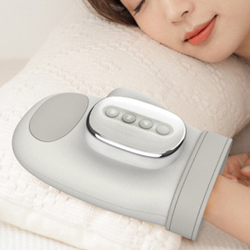 Intelligentes Handmassagegerät mit Wärmefunktion – Luftdruck- & Fingerzonenmassage für Hände & Handgelenke ✋🔥