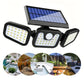 LED Solar-Wandleuchte – Wasserdichte Außenleuchte mit Bewegungsmelder für Garten & Hof🌞💡