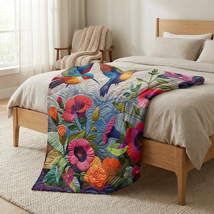 Kuschelige Flanelldecke mit folkloristischen Blumenmustern – Weich, warm & dekorativ 🌸🛋️