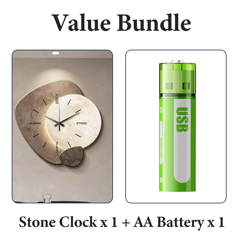 Dekorative Wanduhr im nordischen Stil