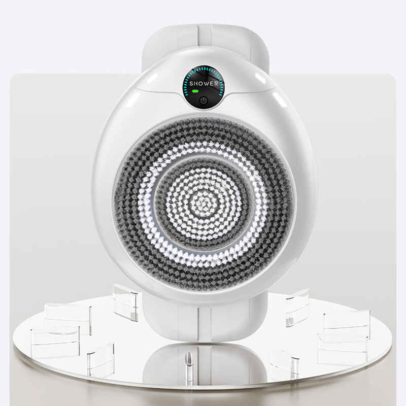 Automatische, wandmontierte Rückenwaschbürste – Großer Bürstenkopf & höhenverstellbar 🚿🧼