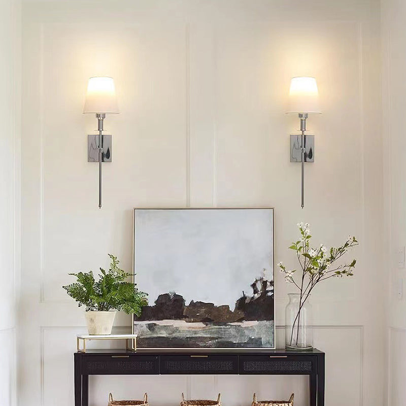 Bettwandlampe mit Stoffschirm – Leselampe, Modern & Minimalistisch🛏️💡