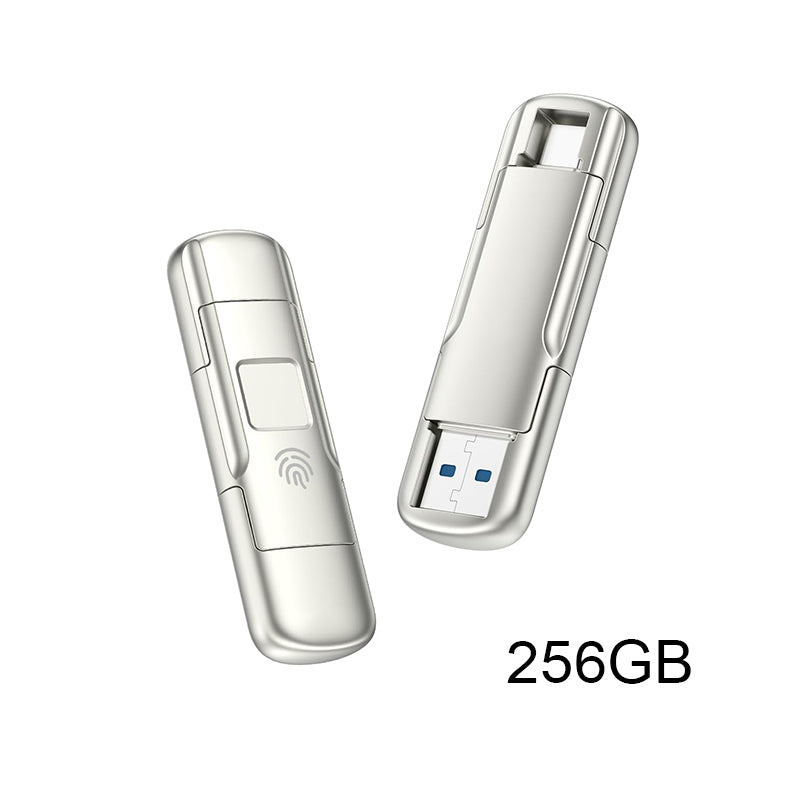 MOVESPEED V-Serie SSD-Stick – Für Fotos, Dokumente & sichere Datensicherung, USB 3.1 / Type-C (520MB/s) 📂🔒