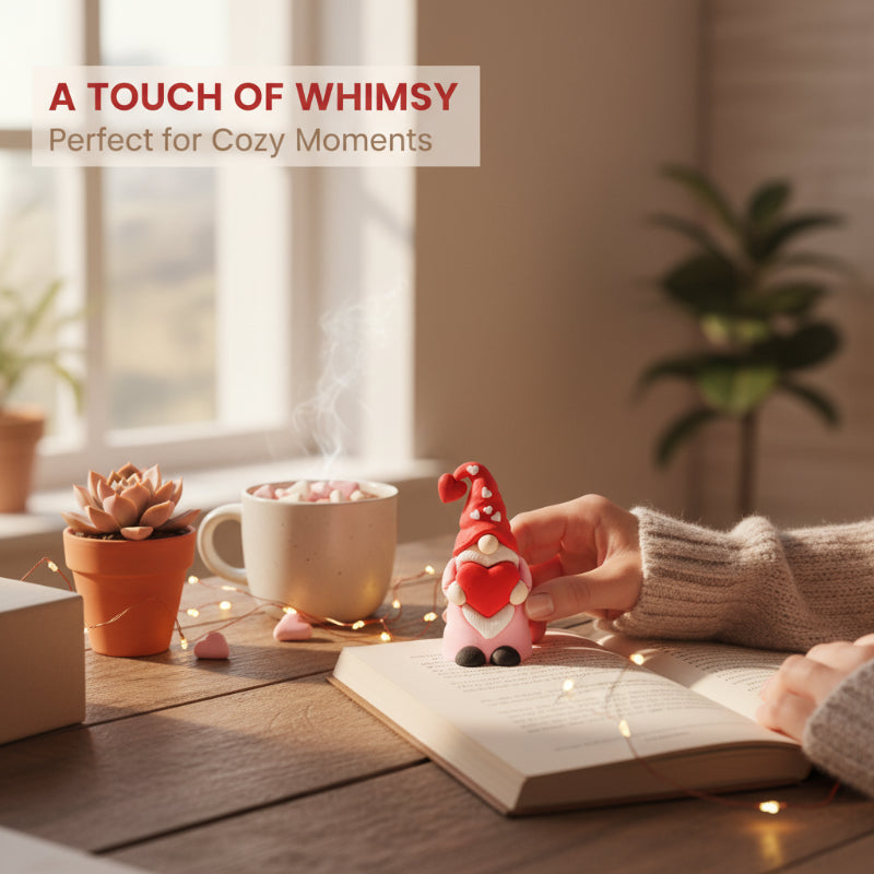 Deko-Wichtel zum Valentinstag – Gemütlicher Akzent für Zuhause 💕🕯️